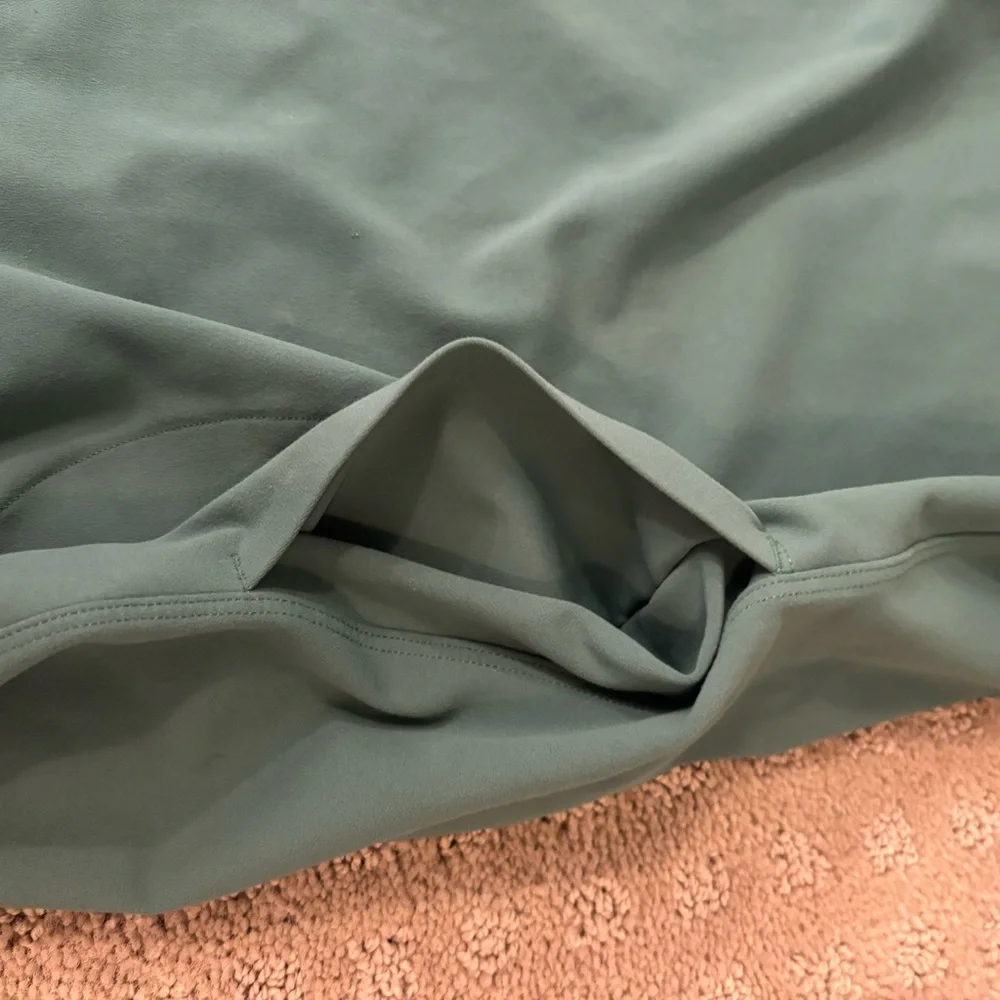Vuori Green Tank Dress with White Trim - Picture 5 of 5
